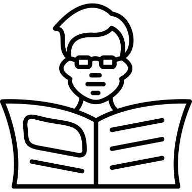 Okuma kitabı simgesi, özet biçimi