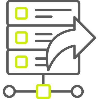 seo modern simgesinin vektör illüstrasyonu