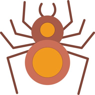 böcek simge vektör çizim