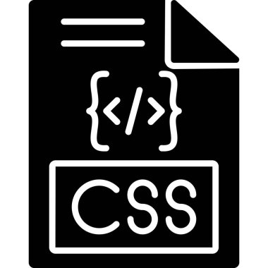 dosya biçimi simgesi, vektör illüstrasyonu