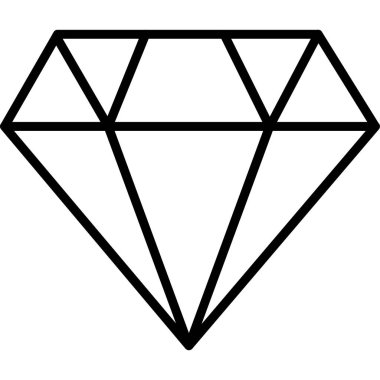 mücevher simge vektör çizim