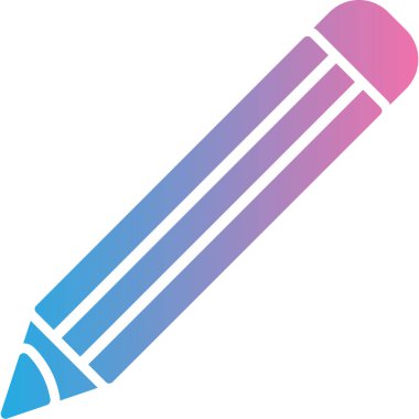 Kalem. Web simgesi basit tasarım