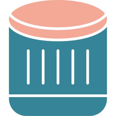 Fıçı. Web simgesi basit illüstrasyon