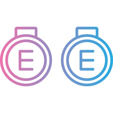 Alarm saati web simgesi basit illüstrasyon