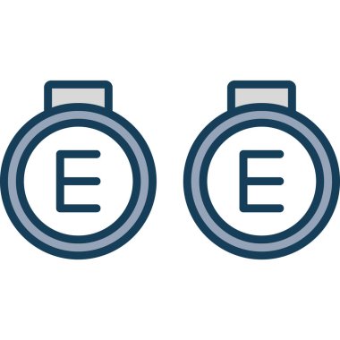 Modern oto tamir simgesinin vektör illüstrasyonu