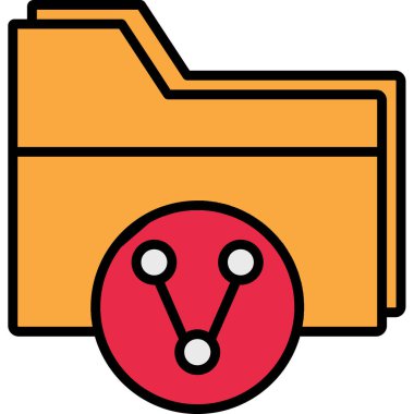 veri dizini vektör simgesi