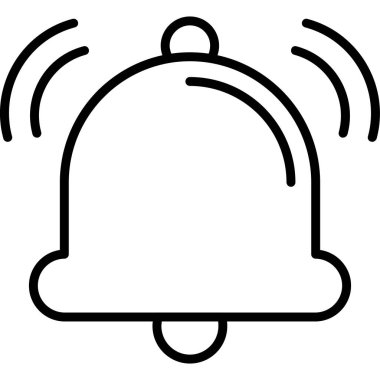 Zil. Web simgesi basit tasarım