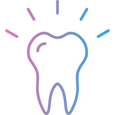 Basit diş simgesi, özet biçimi