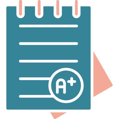 Bir simgenin vektör illüstrasyonu