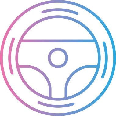 araba simgesi vektör illüstrasyonu