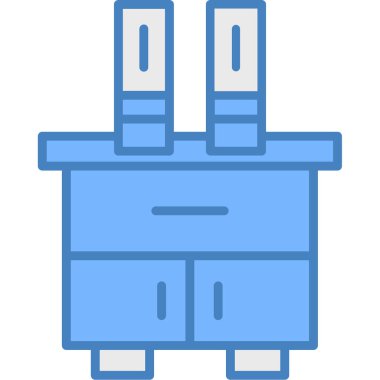 Pil. Web simgesi basit illüstrasyon