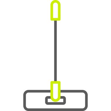 Yeşil şarjör. Klip- ataç simgesi