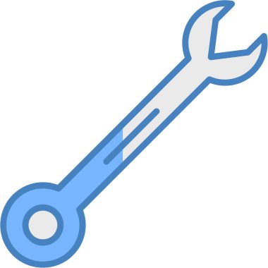 ingiliz anahtarı tamir simgesi