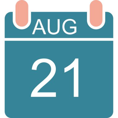 23 Ağustos tarihli takvim.