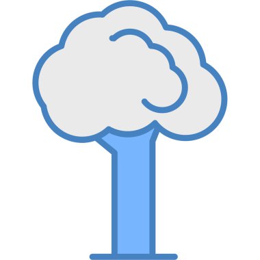 Ağaç. Web simgesi basit illüstrasyon