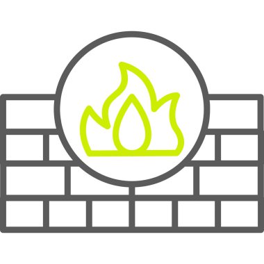 Simge vektör resimlemesini ateşle