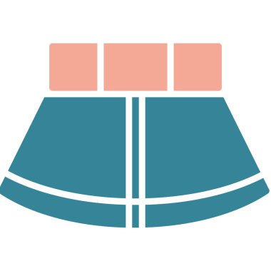 etek vektör simgesi düzenlenebilir vuruş