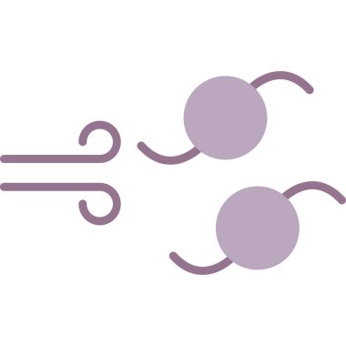 Çizgi film simgesinin vektör çizimi