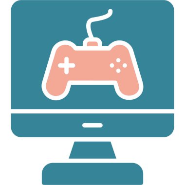 Oyun denetleyici vektör simgesi