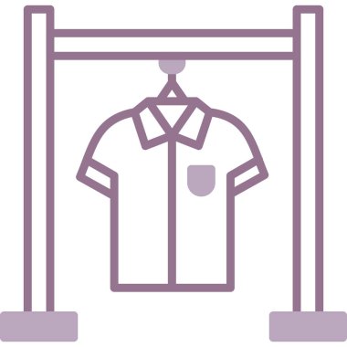 Modern hastane simgesinin vektör illüstrasyonu