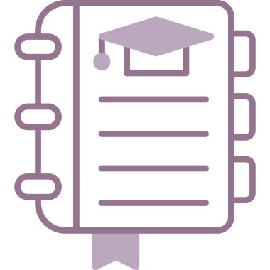 vektör çizim tasarım eğitim simgesinin