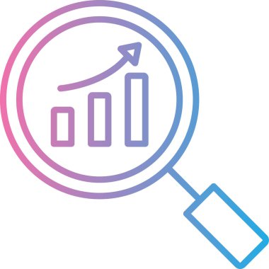 seo modern simgesinin vektör illüstrasyonu