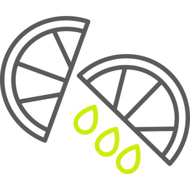 lemon. Web simgesi basit illüstrasyon