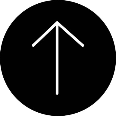 ok yönü ok simgesi ana hat biçiminde