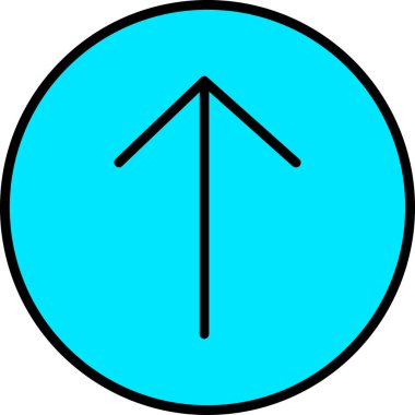 yön işareti vektör simgesi