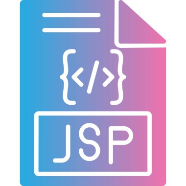 dosya biçimi simgesi, vektör illüstrasyonu