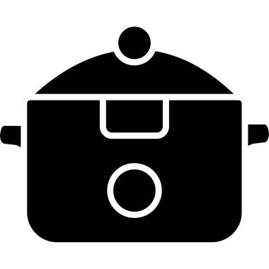 çanta çanta simgesi, vektör illüstrasyonu