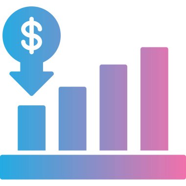 Dolar simgesi vektör illüstrasyonu