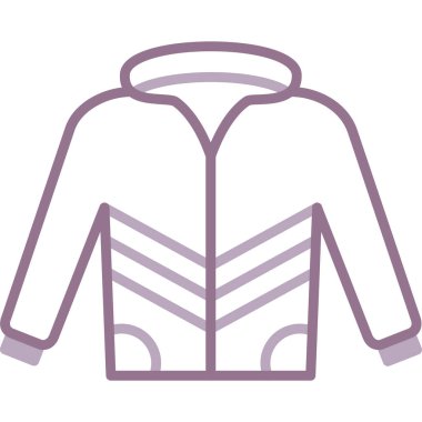 Ceket simge vektör çizim