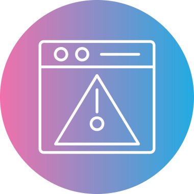 çamaşır makinesi simgesi, vektör illüstrasyonu