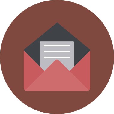 e-posta simgesi düz biçimli