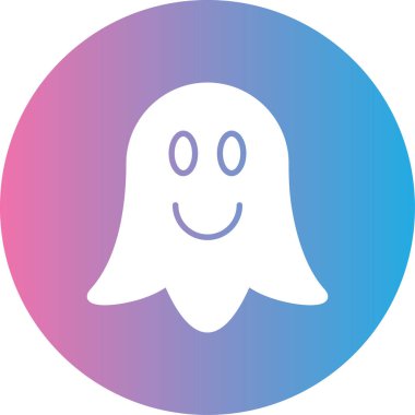 hayalet simgesi vektör illüstrasyonu