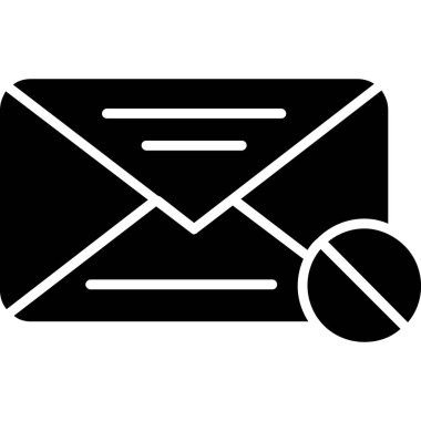 e- posta simgesi vektör illüstrasyonu