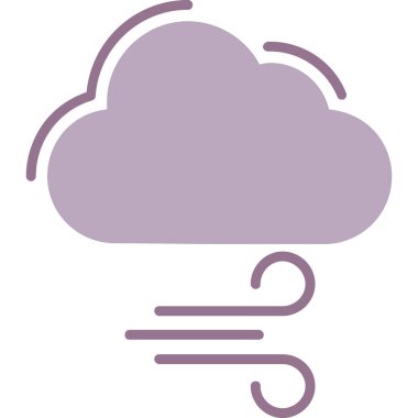 Bulutun vektör illüstrasyonu