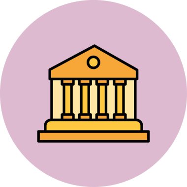 Modern simge oluşturmanın vektör illüstrasyonu