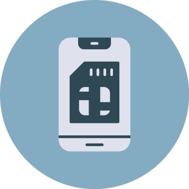 Cep telefonu vektör çizimi