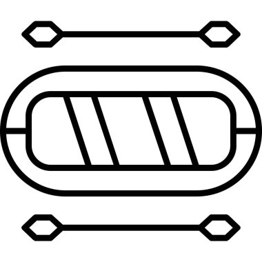 Araba lastiği simgesi. Anahat araba lastiği vektör simgesi beyaz arka plan üzerinde izole web tasarımı için