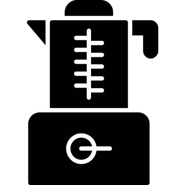 Kahve öğütücüsü simgesi, taslak biçimi