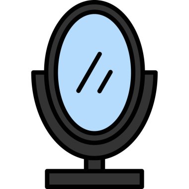 Mikrofon simgesi, anahat stili