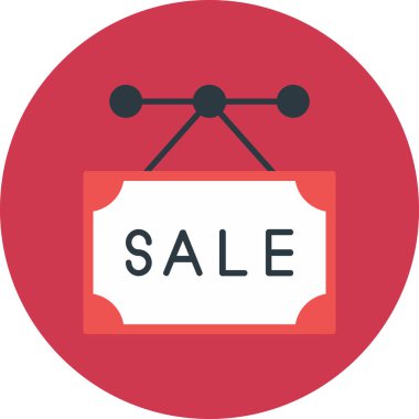 Alışveriş. Web simgesi basit illüstrasyon