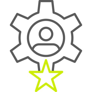 Teçhizat Web simgesi basit illüstrasyon