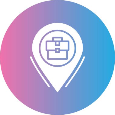 harita konumu simgesi. vektör çizim