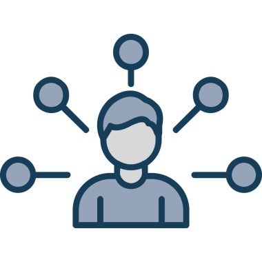 ağ bağlantısı simgesi çizimi