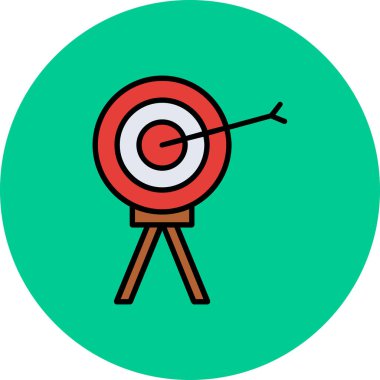 Hedef vektör satırı simgesi