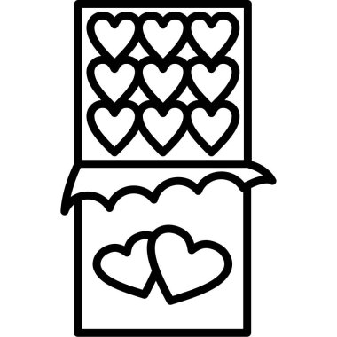 Aşk mektubu simgesi, anahat stili