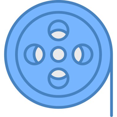 Çizgi film simgesinin vektör çizimi